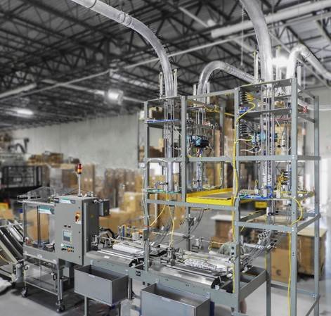 Vertical Cup Counter/Loader Adds Packaging Flexibility for Disposable Cup Manufacturer